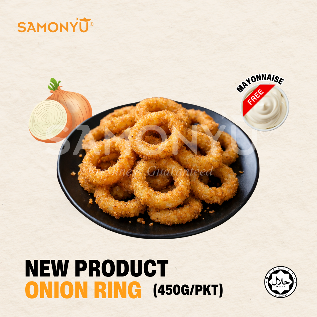 NEW PRODUCT ONION RING (450G) FREE MAYONNAISE