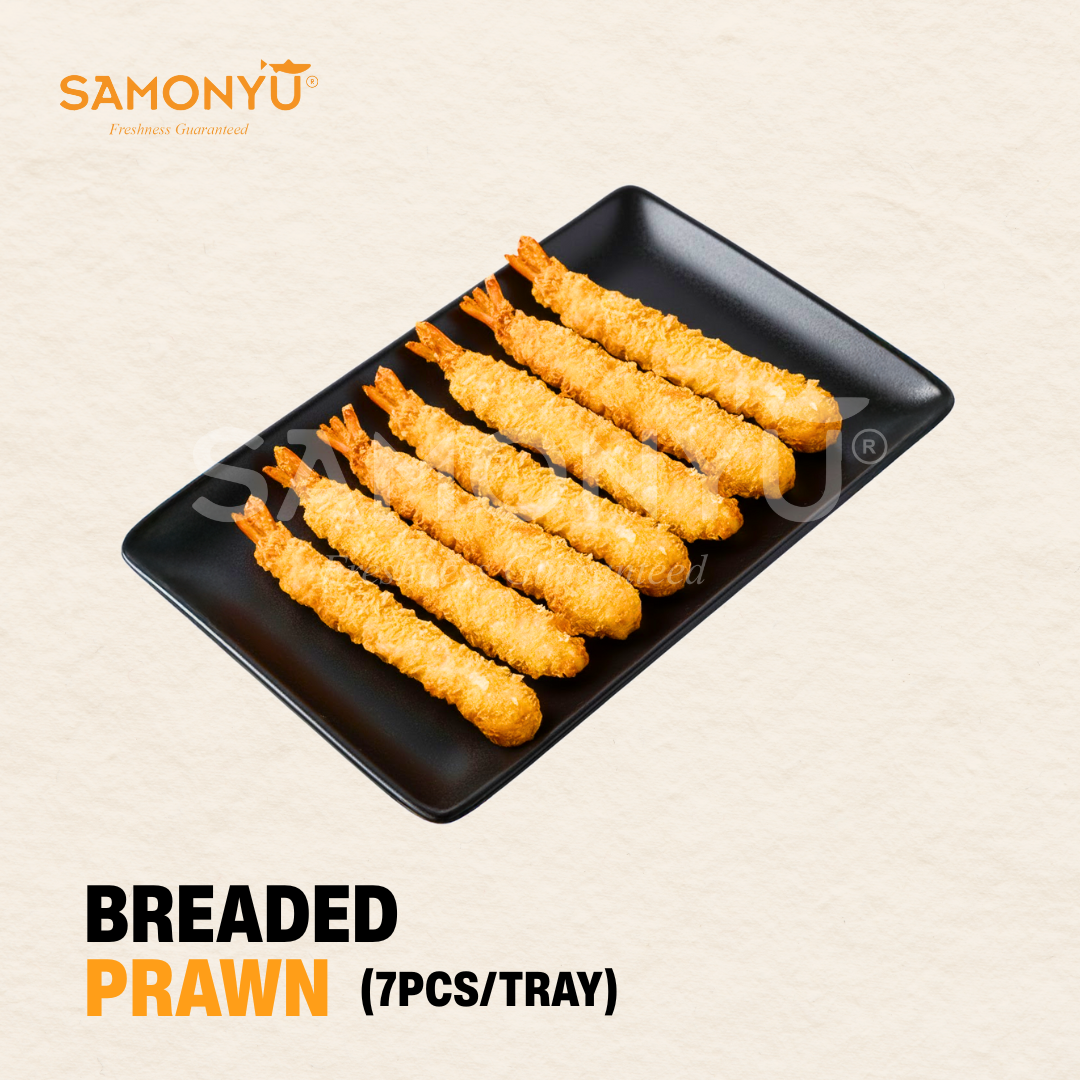 [SAMONYU] BREADED PRAWN 7PCS/TRAY