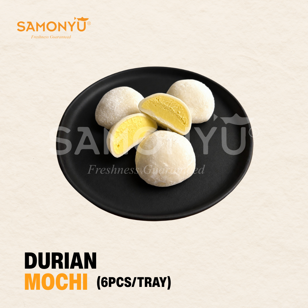 Durian Mochi (6 pcs / tray)