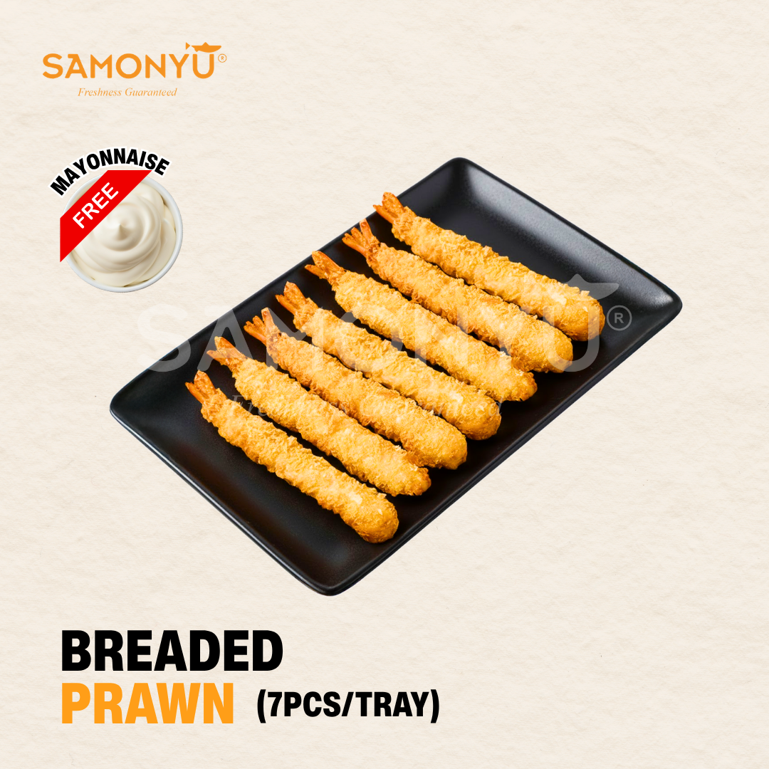 [SAMONYU] BREADED PRAWN 7PCS/TRAY