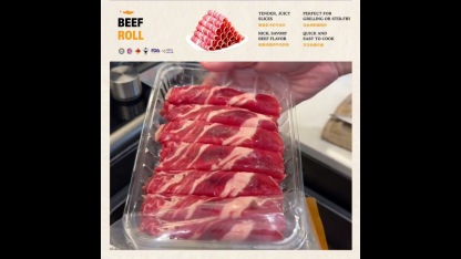 AUSTRALIA MARBLED BEEF ROLL 250g