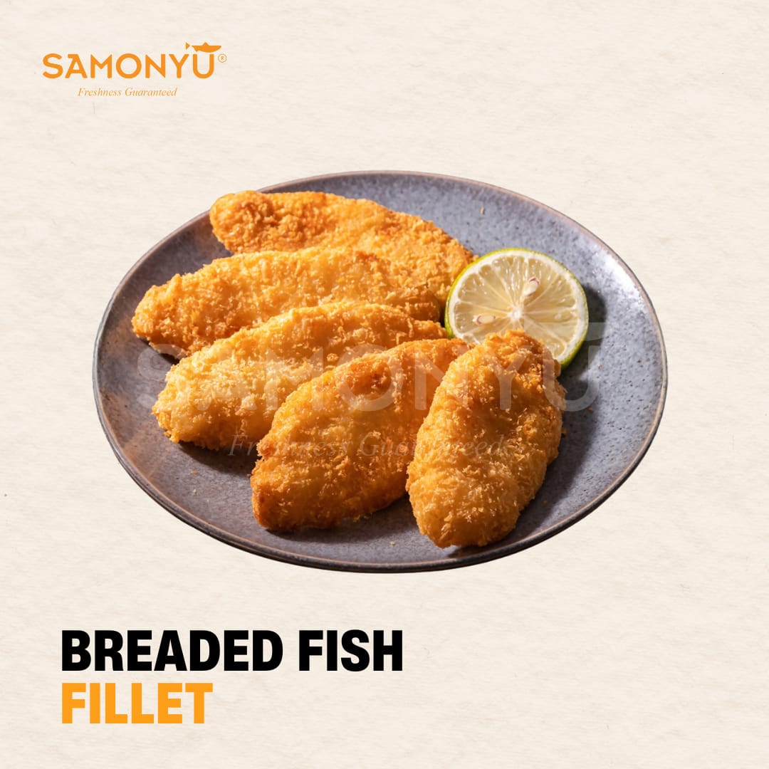 BREADED FISH FILLET 黄金酥脆鱼柳 250GM