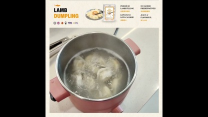 【SAMONYU】LAMB DUMPLING 羊肉水饺 (10pcs / Pack)