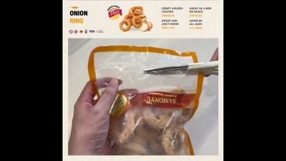 NEW PRODUCT ONION RING (450GM) FREE CHEESE SAUCE