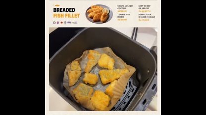 BREADED FISH FILLET 黄金酥脆鱼柳 250GM