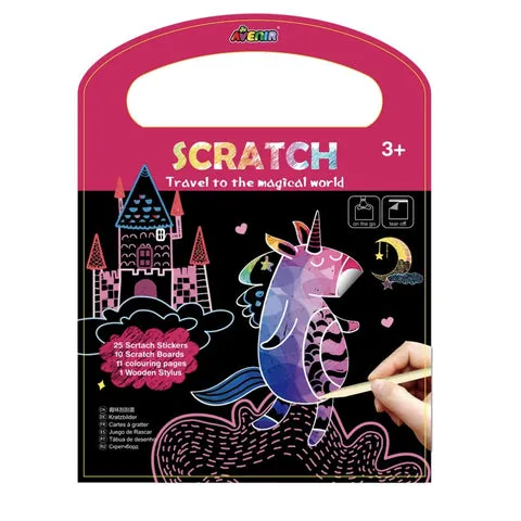 Avenir - Scratch Art Book