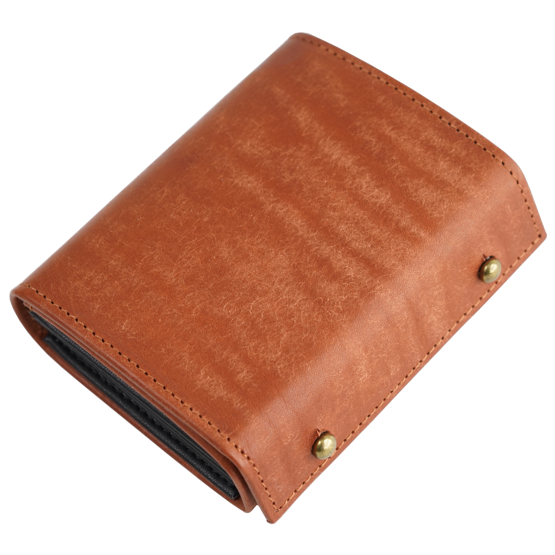 （これは模倣品）m➕ 財布 エムピウの二つ折り財布 millefoglie P25 ミッレフォッリエ2 箱型の小銭入れ pueblo