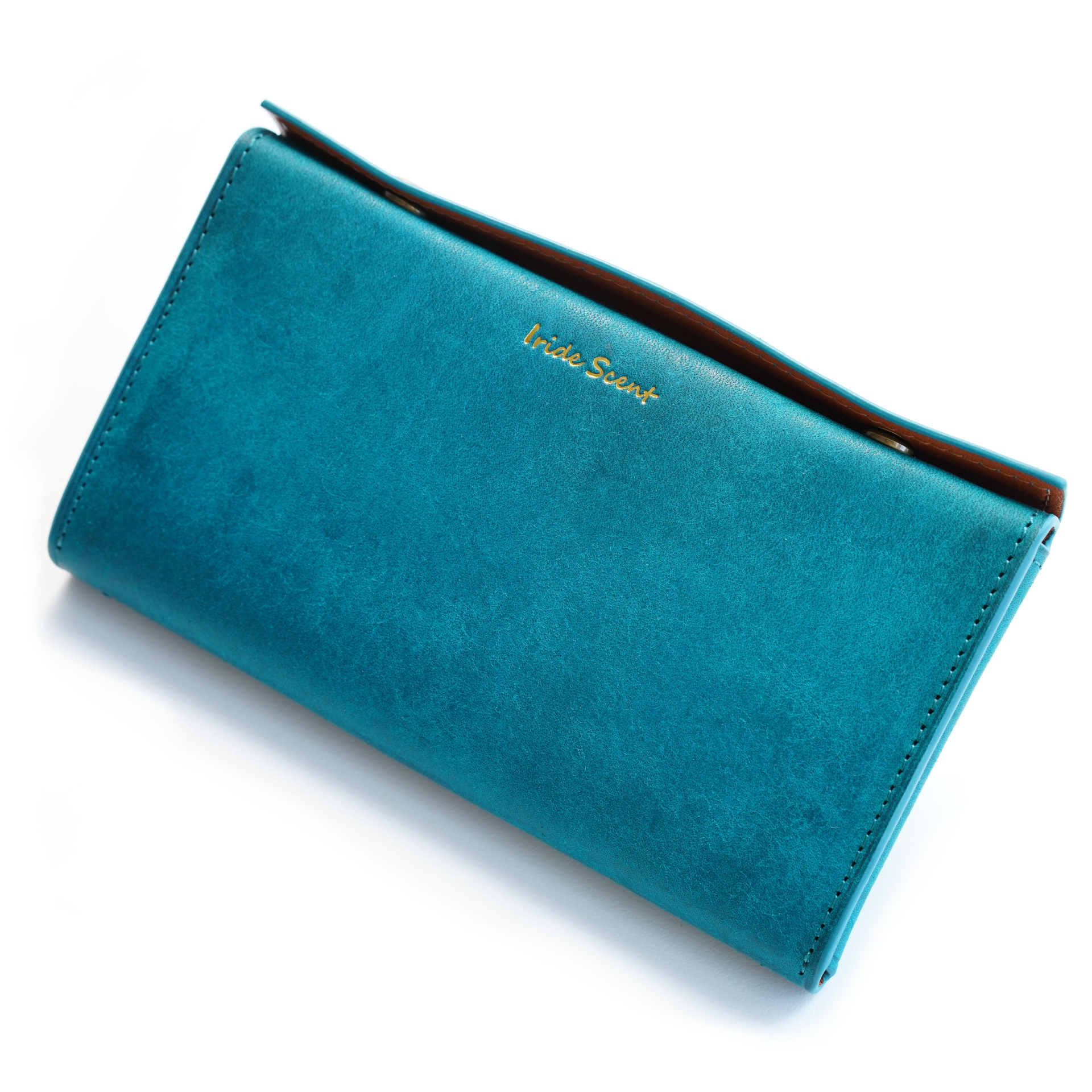 プエブロ レザー コンパクト長財布 ミニ財布 大容量 小型長財布 