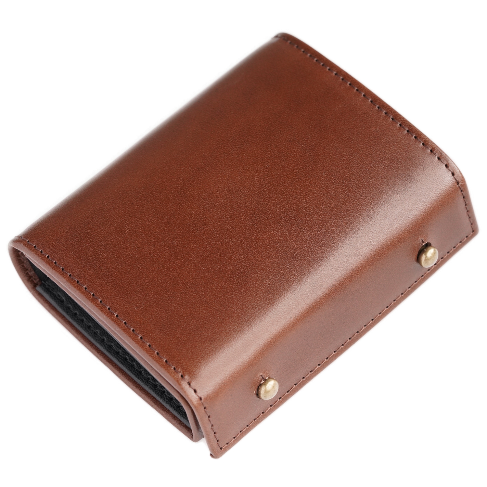 （これは模倣品）日本の栃木レザー m➕ 財布 エムピウの二つ折り財布 millefoglie P25 ミッレフォッリエ2 箱型の小銭入れ 