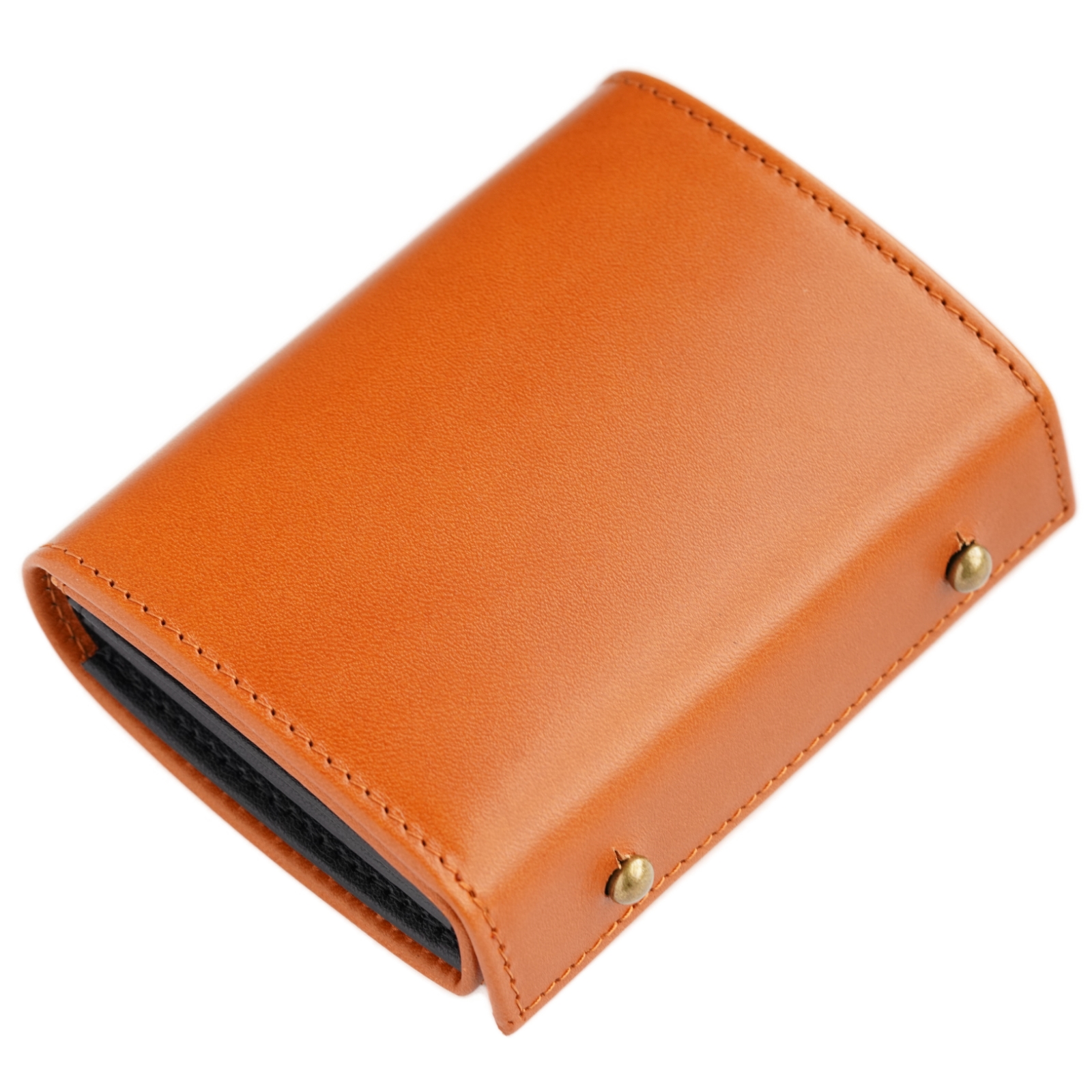 （これは模倣品）日本の栃木レザー m➕ 財布 エムピウの二つ折り財布 millefoglie P25 ミッレフォッリエ2 箱型の小銭入れ 