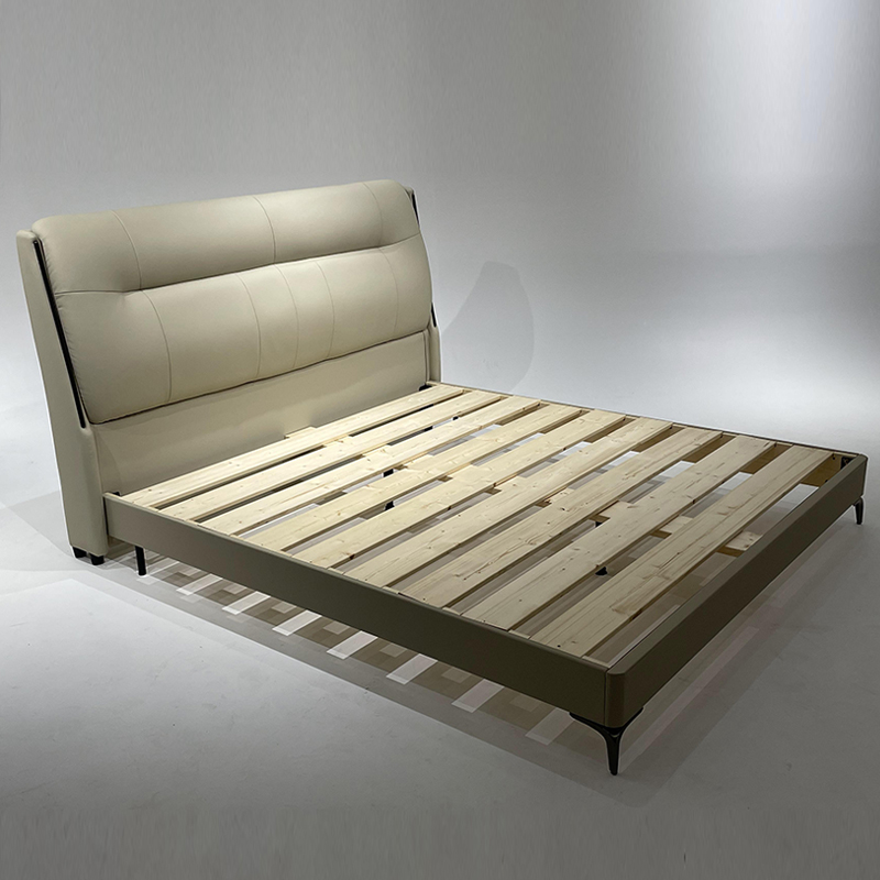 PRE ORDER / BTO PACKAGE - A - BED FRAME - Bed master bedroom high-end atmosphere modern simple 1.5 meters secondary bedroom guest bedroom 1.8 meters