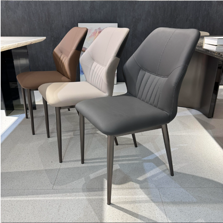 PRE ORDER / BTO PACKAGE - A - DINING CHAIR - Italian simple dining chair home modern restaurant stool small apartment dining table chair 