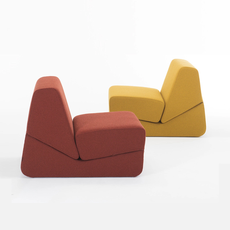 PRE ORDER / BTO PACKAGE - A - SOFA - Modern simple multifunctional single lazy sofa creative office lunch break folding sofa chair