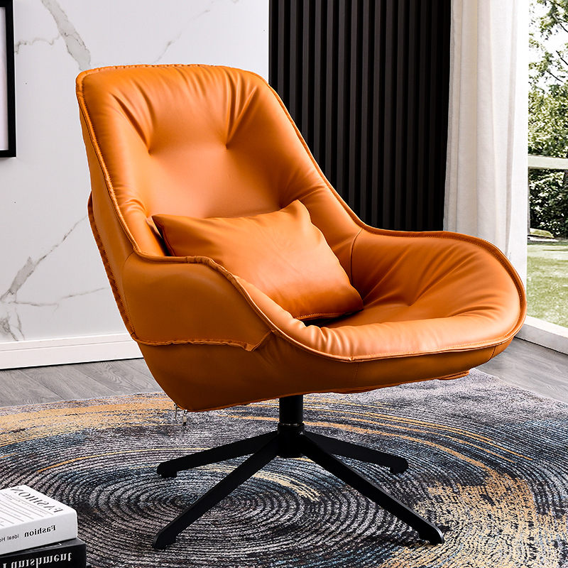 PRE ORDER / BTO PACKAGE - A - SOFA - Simple modern single sofa chair living room bedroom leisure swivel chair 