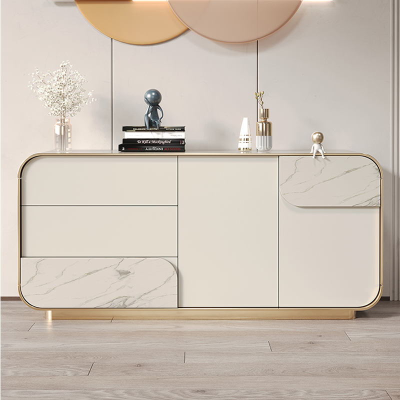 PRE-ORDER Italian light luxury entrance hall cabinet & restaurant side cabinet 