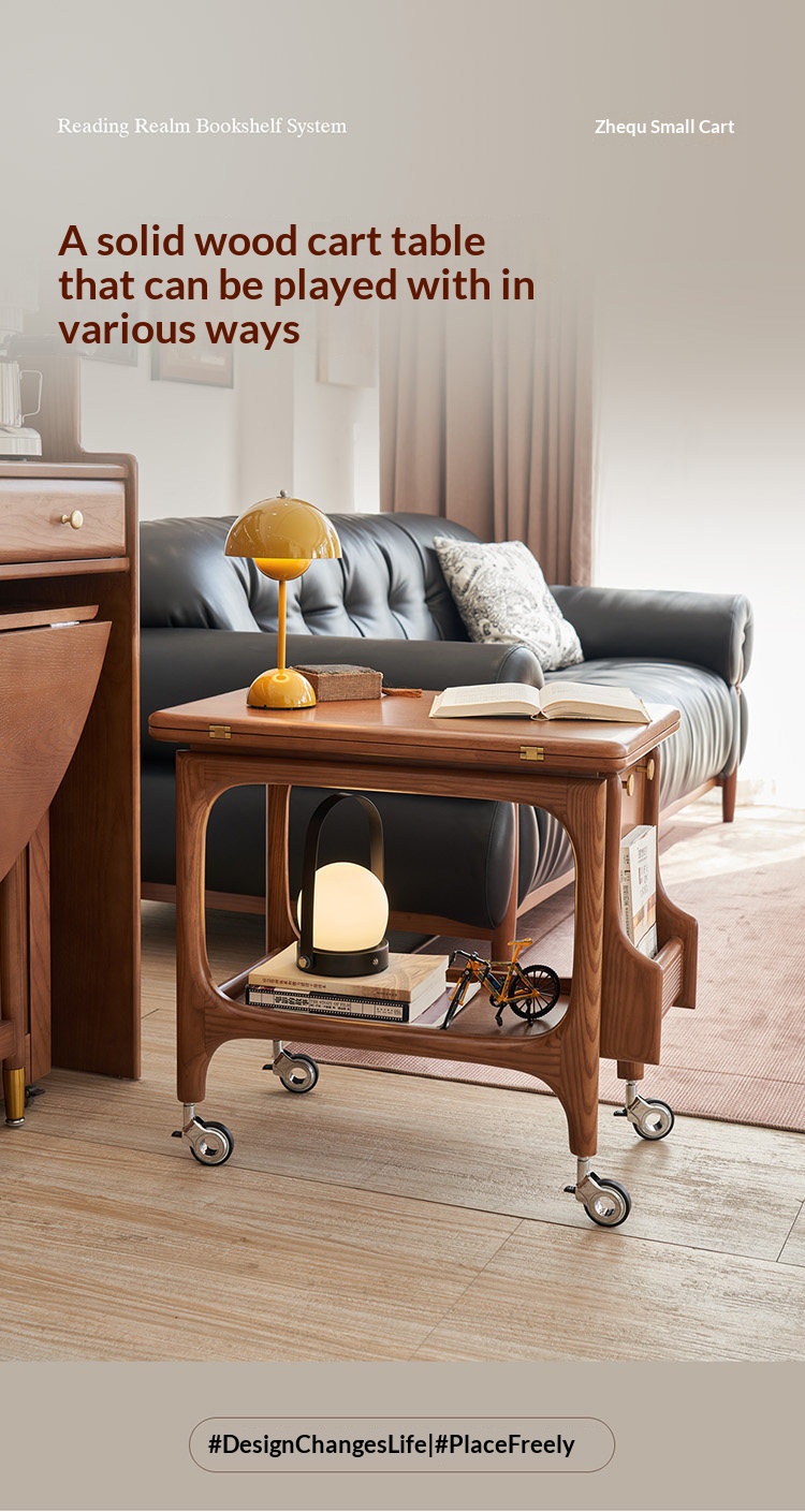 [PRE-ORDER] Customizable Lemax Chinese Traditional Style Movable Tea Cart.