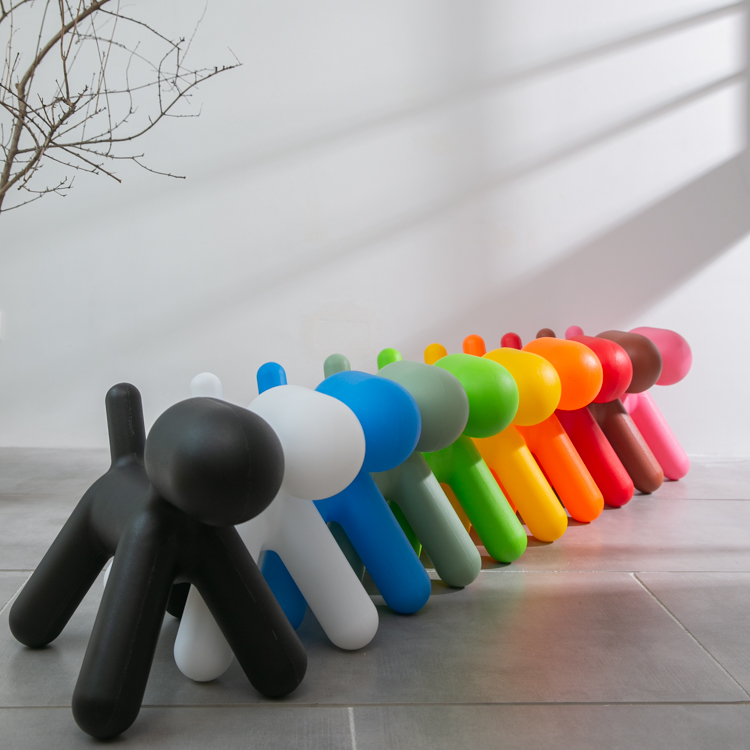 ( PRE - ORDER ) MEERKAT SHOWROOM Nordic Balloon Dog Shaped Kids Chair – Minimalist Cartoon Animal Stool for Living Room, Home, or Kindergarten Use