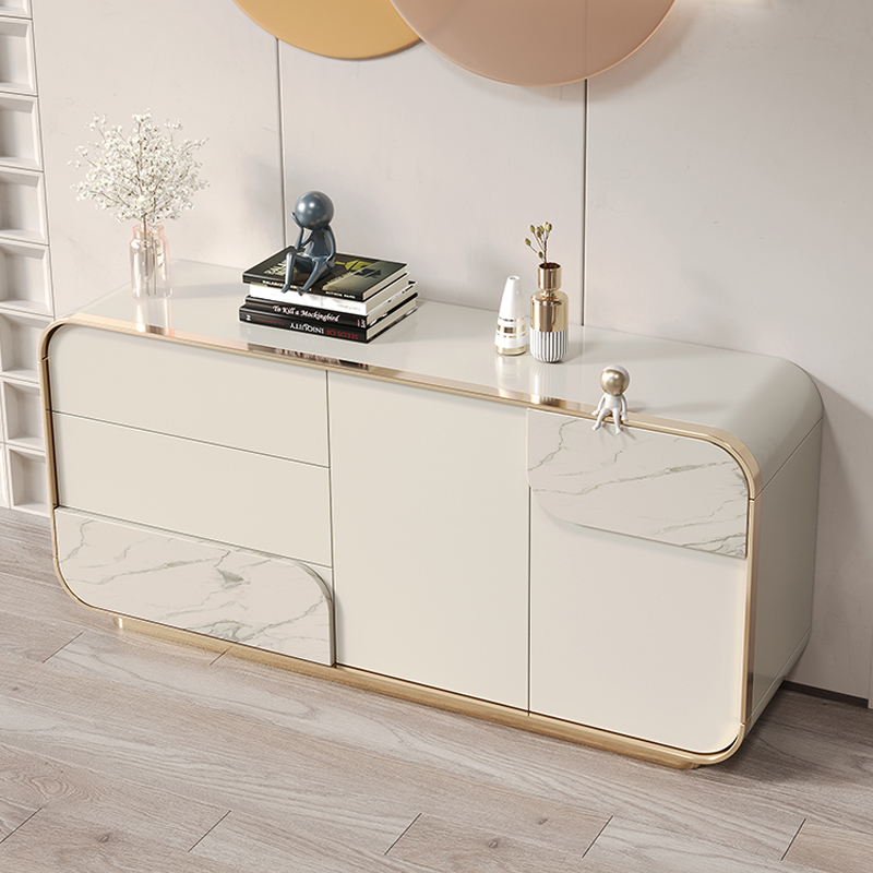 PRE-ORDER Italian light luxury entrance hall cabinet & restaurant side cabinet 