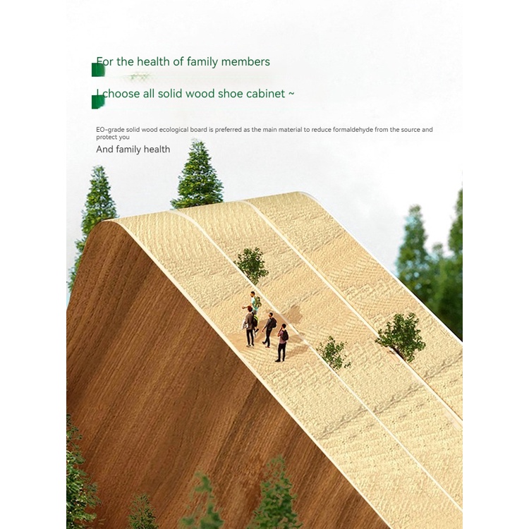 [Pre-order]  Nordic Shoes Cabinet Modern Simple Multi-Functional Home Door Large Capacity Storage Cabinet Entry Hall Entrance Storage Cabinet-Smart-Living