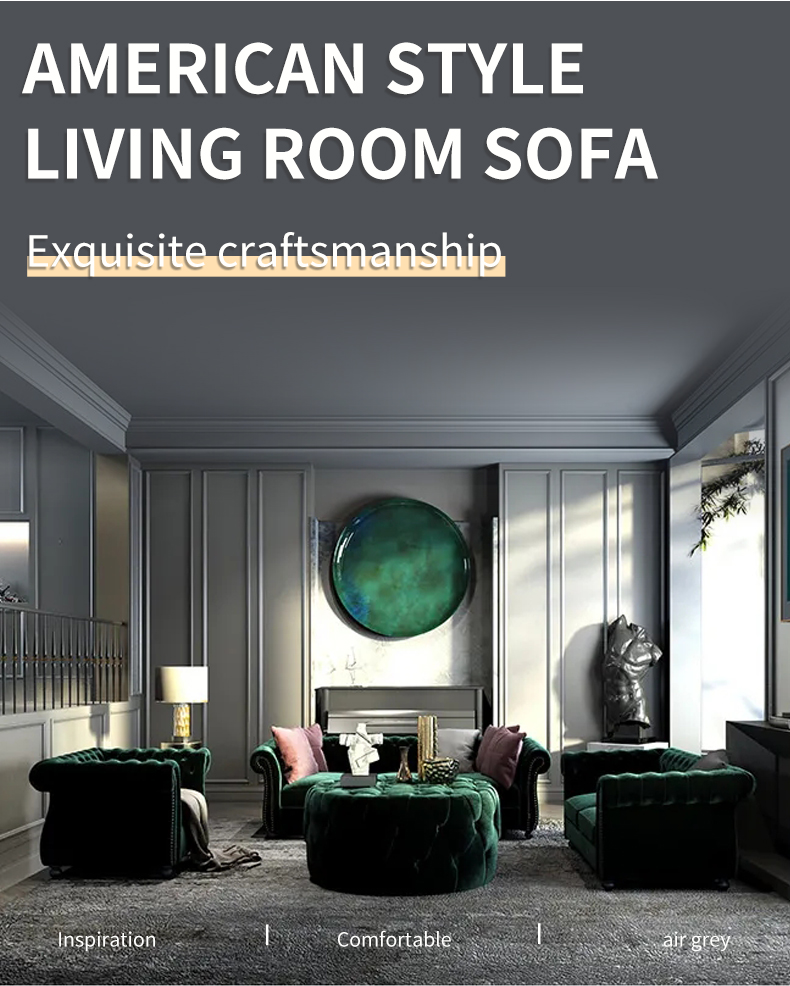 [Pre-order] Nordic style Italy light luxury sofa down cloth art wash free pull sofa