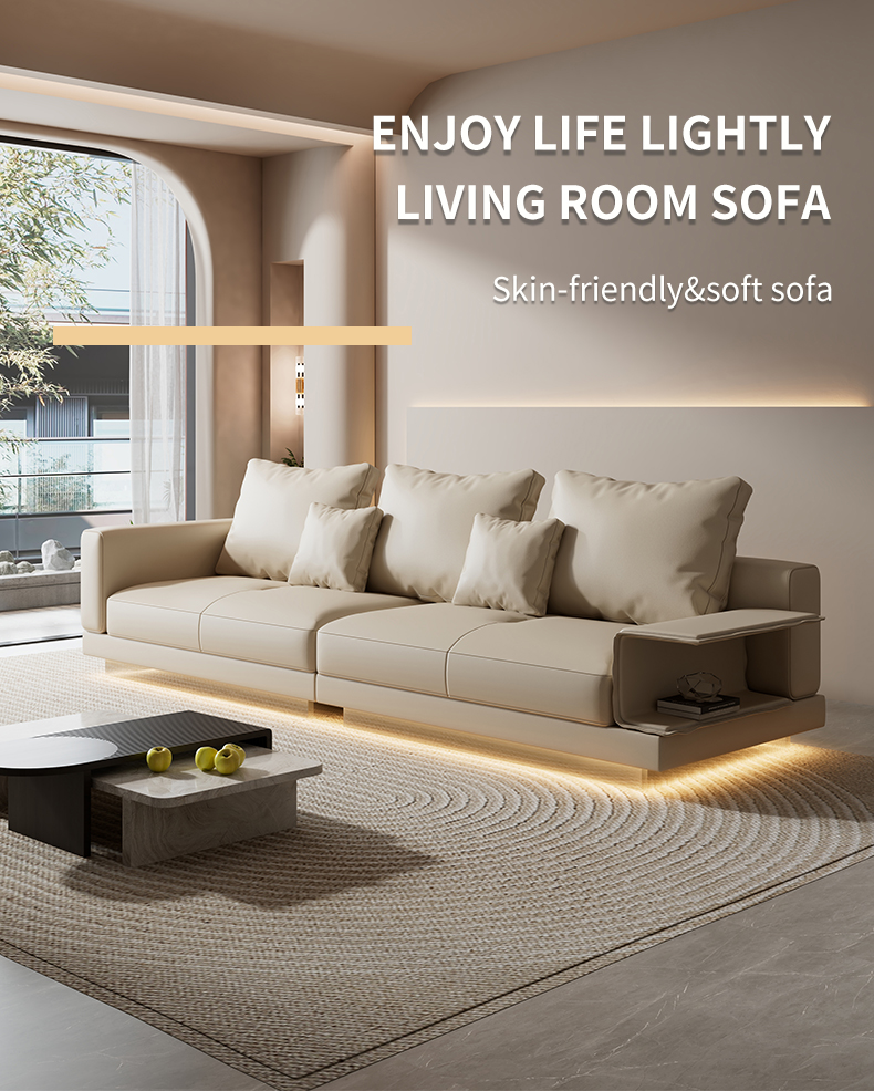 [Pre-order] Modern minimalist sofa living room sofa suspended Connelly sofa