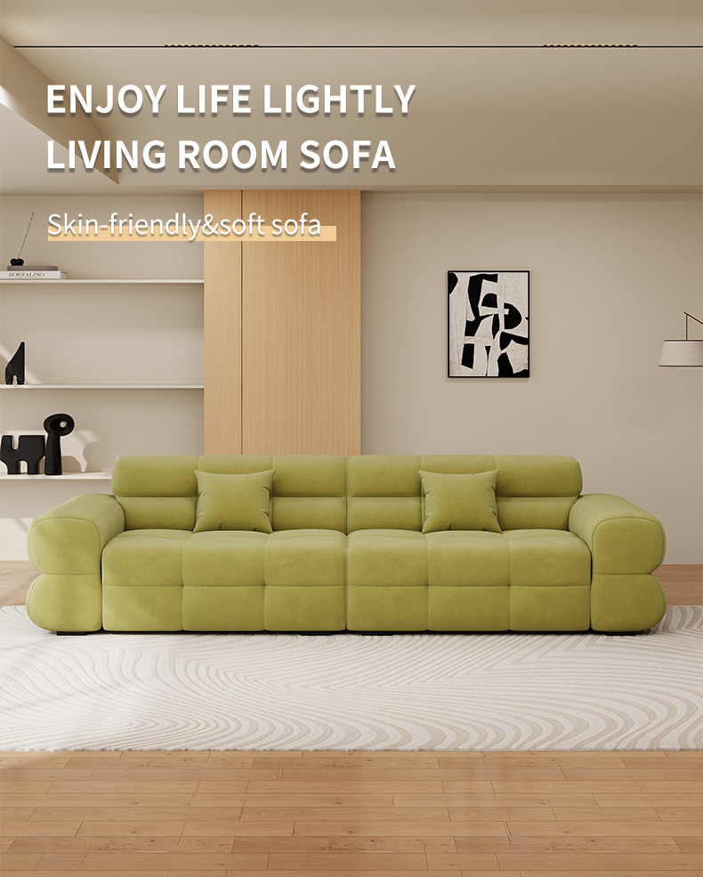 [Pre-order] New Modern Luxury Living Room Furniture Set Adult Lounge Lazy Two Seat Living Room Sofa Modern Furniture Living Room Sofa-Smart-Living