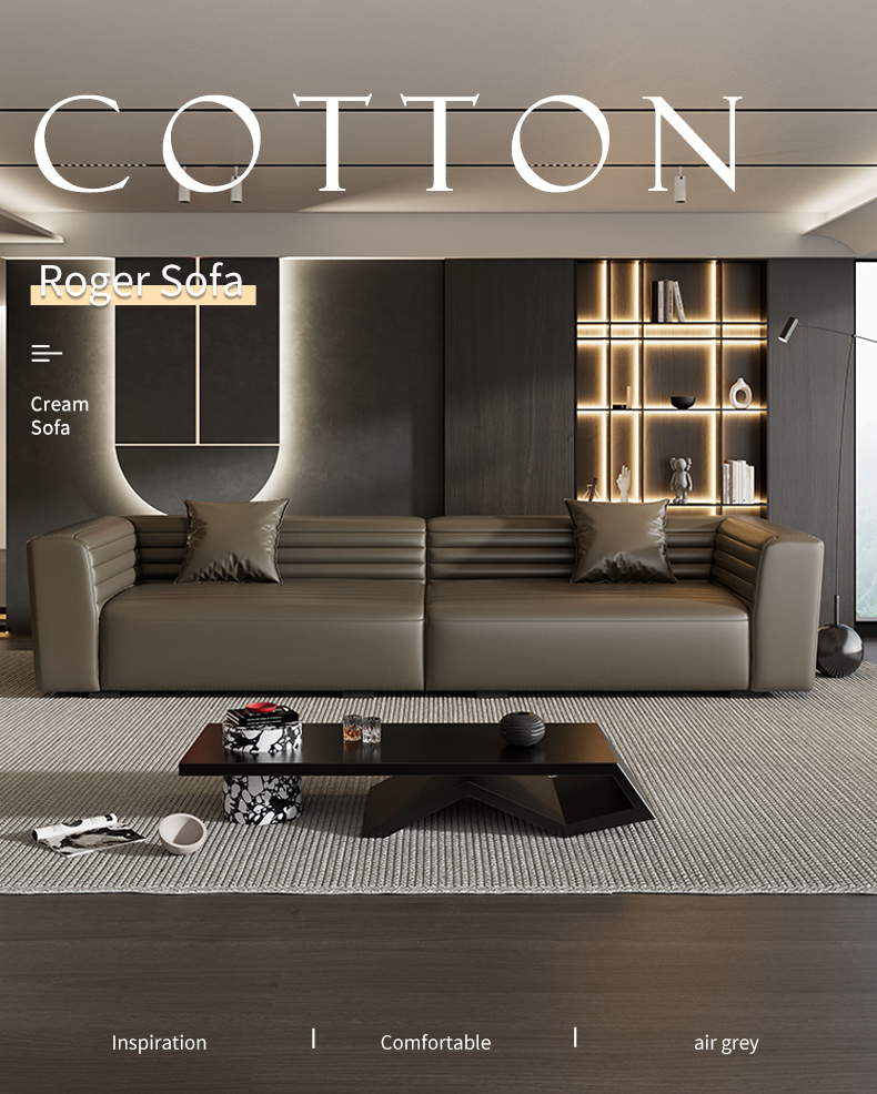 [Pre-order] Light luxury direct sale latest design living room sofa simple Italy style furniture sofa set living room sofa-Smart-Living