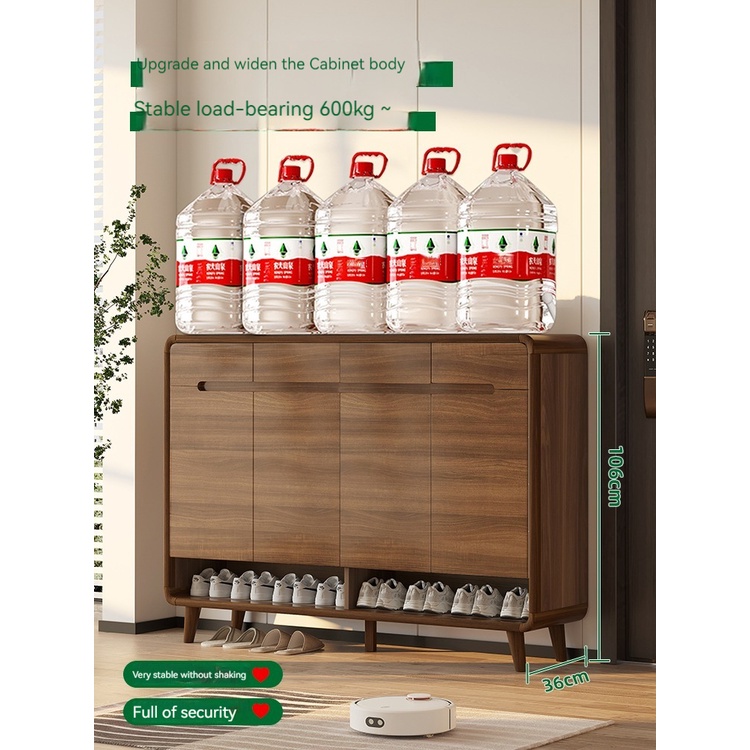 [Pre-order]  Nordic Shoes Cabinet Modern Simple Multi-Functional Home Door Large Capacity Storage Cabinet Entry Hall Entrance Storage Cabinet-Smart-Living