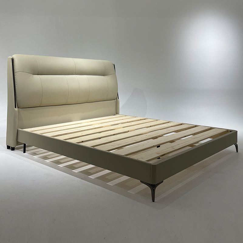 PRE ORDER / BTO PACKAGE - A - BED FRAME - Bed master bedroom high-end atmosphere modern simple 1.5 meters secondary bedroom guest bedroom 1.8 meters