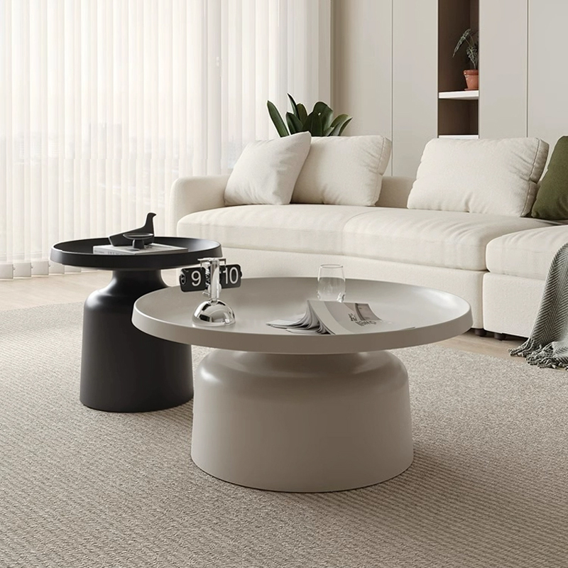 PRE-ORDER Martini Tea table household solid wood cream small apartment iron art net red creative sofa side table living room combination