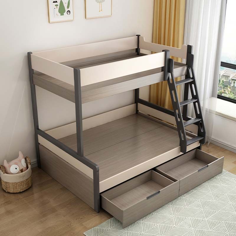 [Pre Order] Up And Down Bunk Beds Modern Minimalist Small Family Children's High And Low Bed