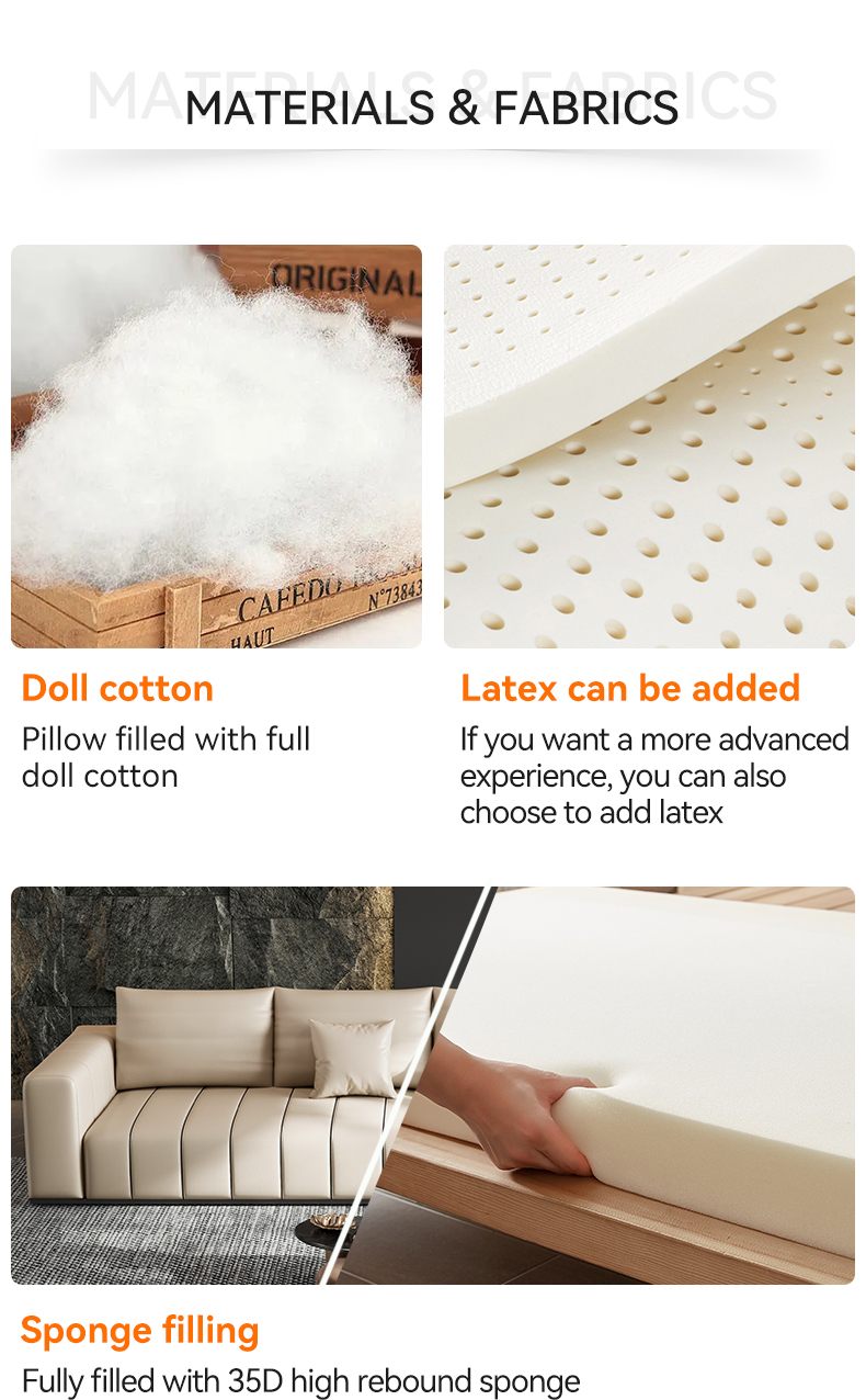 [Pre-order]Leather sofa living room straight line Italy simple sofa Napa modern light luxury first layer cowhide piano key sofa-Smart-Living