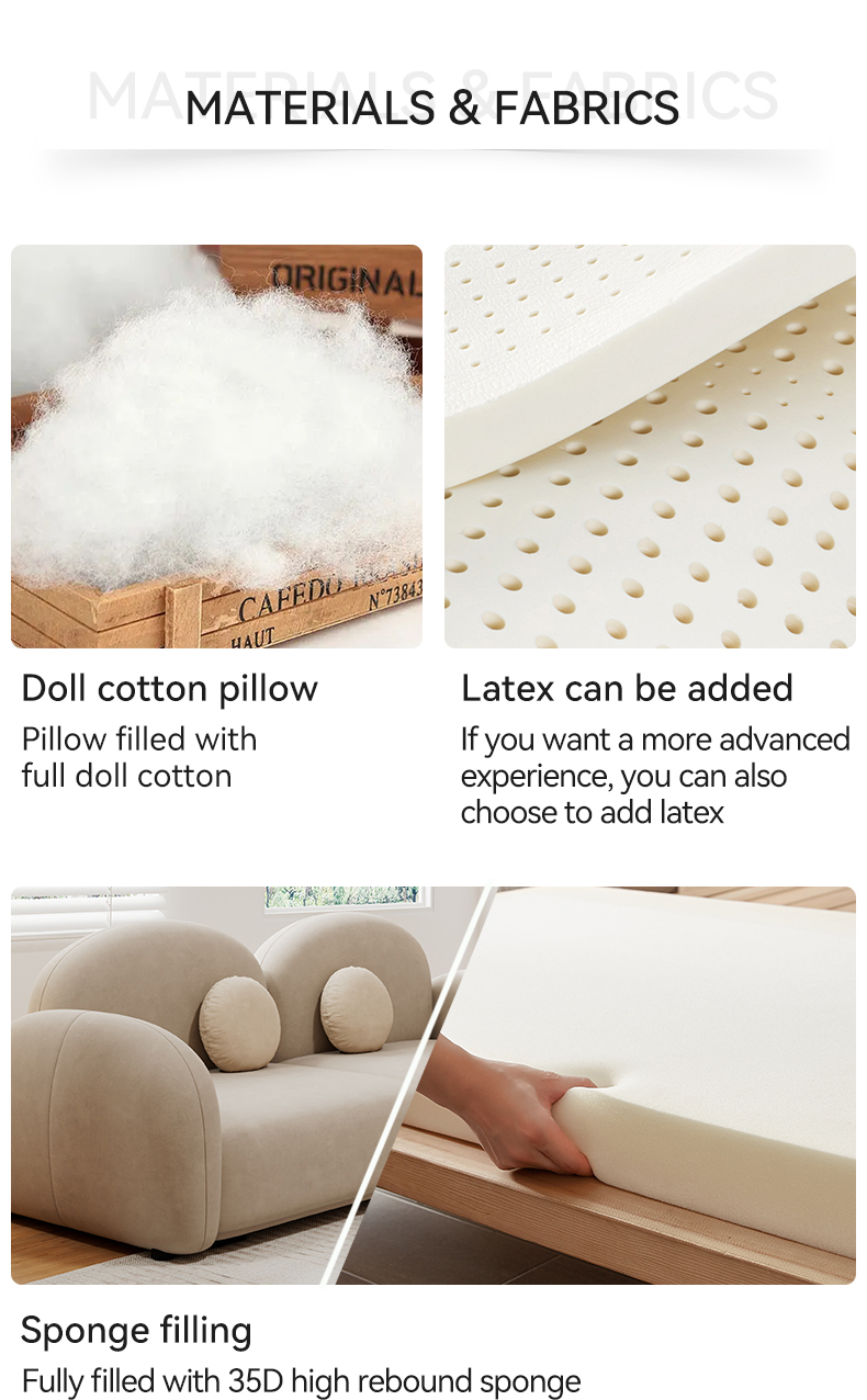 [Pre-order] Modern Simple Small Luxury Sofa Set Living Room New Design Sofa Home Furniture Living Room Modern-Smart-Living