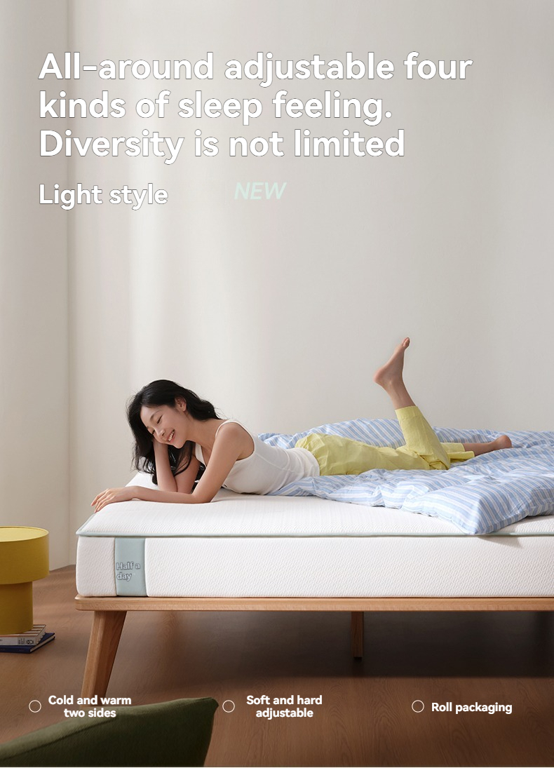 (Pre-order)Adjustable Air Bubble Memory Foam Mattress – Pocket Spring Design with Full Support and Simmons-Level Comfort