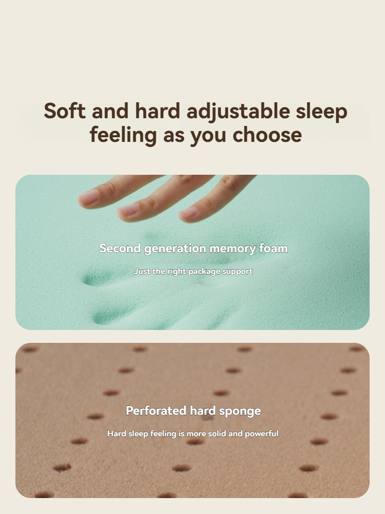 (Pre-order)Adjustable Air Bubble Memory Foam Mattress – Pocket Spring Design with Full Support and Simmons-Level Comfort