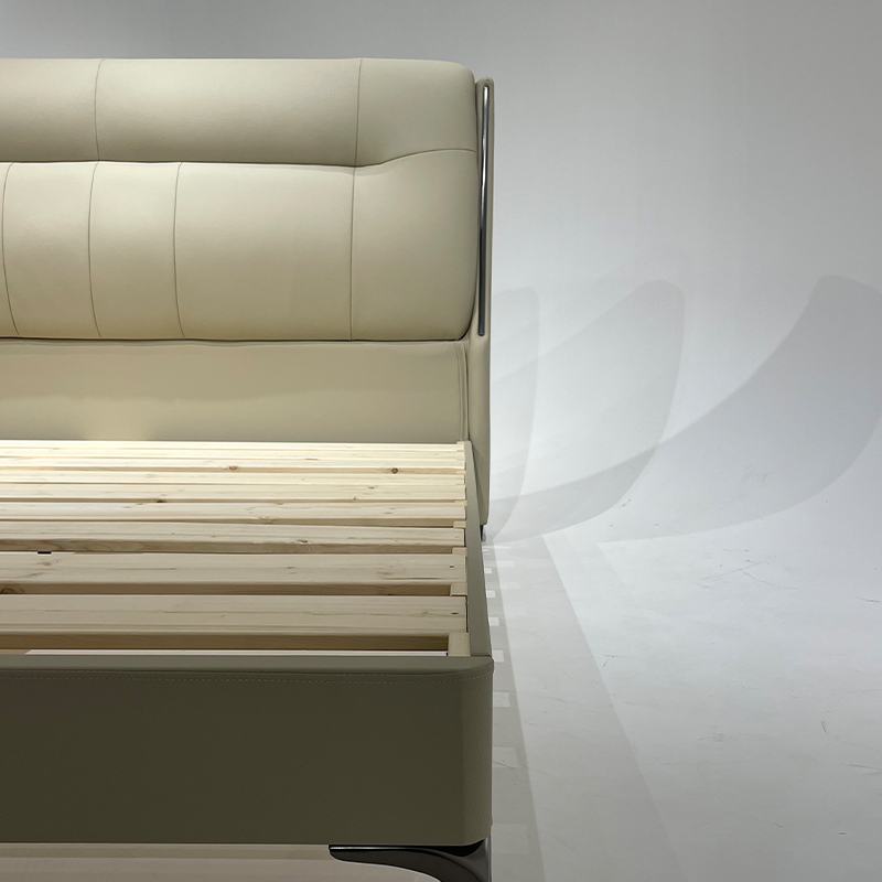 PRE ORDER / BTO PACKAGE - A - BED FRAME - Bed master bedroom high-end atmosphere modern simple 1.5 meters secondary bedroom guest bedroom 1.8 meters