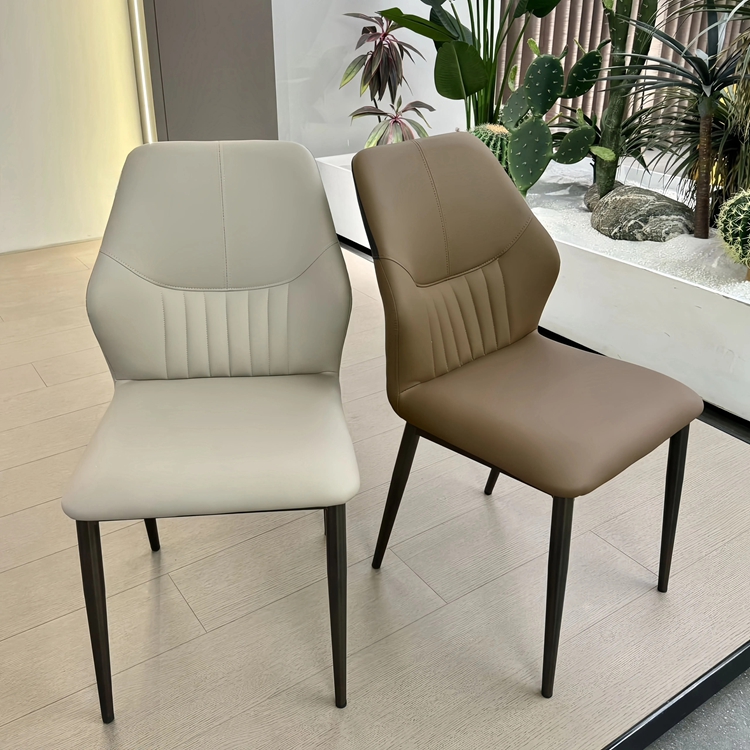 PRE ORDER / BTO PACKAGE - A - DINING CHAIR - Italian simple dining chair home modern restaurant stool small apartment dining table chair 