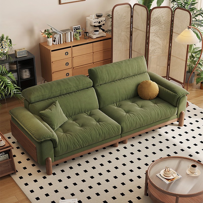 House mid-century log-style sofa 
