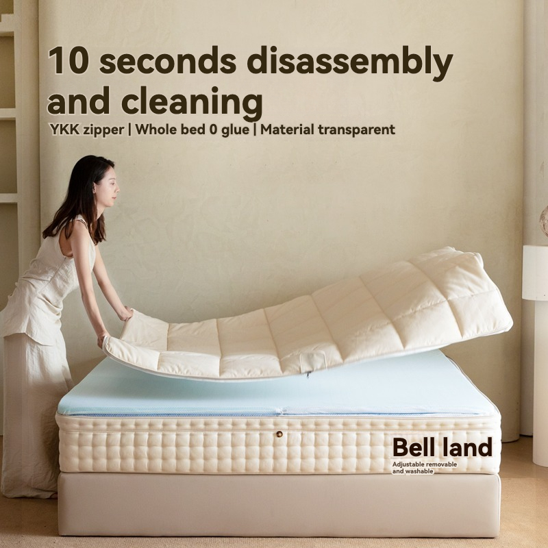 [Pre-order] bell land Sleep Sensation Cube Mattress Adjustable and Detachable Household Mattress Soft Cushion Fully Removable Spring Mattress with Washable Cover-Smart-Living