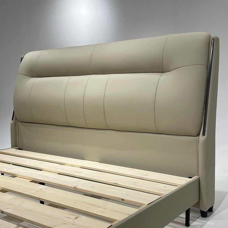 PRE ORDER / BTO PACKAGE - A - BED FRAME - Bed master bedroom high-end atmosphere modern simple 1.5 meters secondary bedroom guest bedroom 1.8 meters