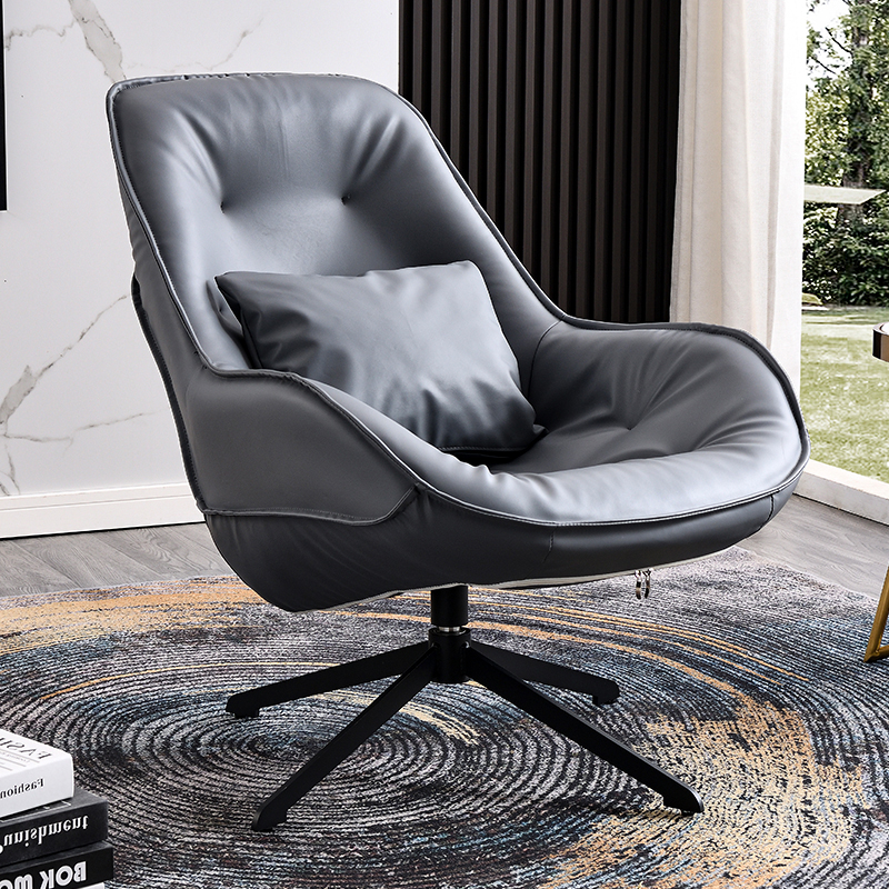 PRE ORDER / BTO PACKAGE - A - SOFA - Simple modern single sofa chair living room bedroom leisure swivel chair 