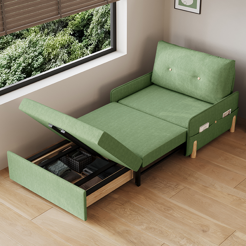 [PRE-ORDER] Foldable Microfiber Single Seater Sofa Bed