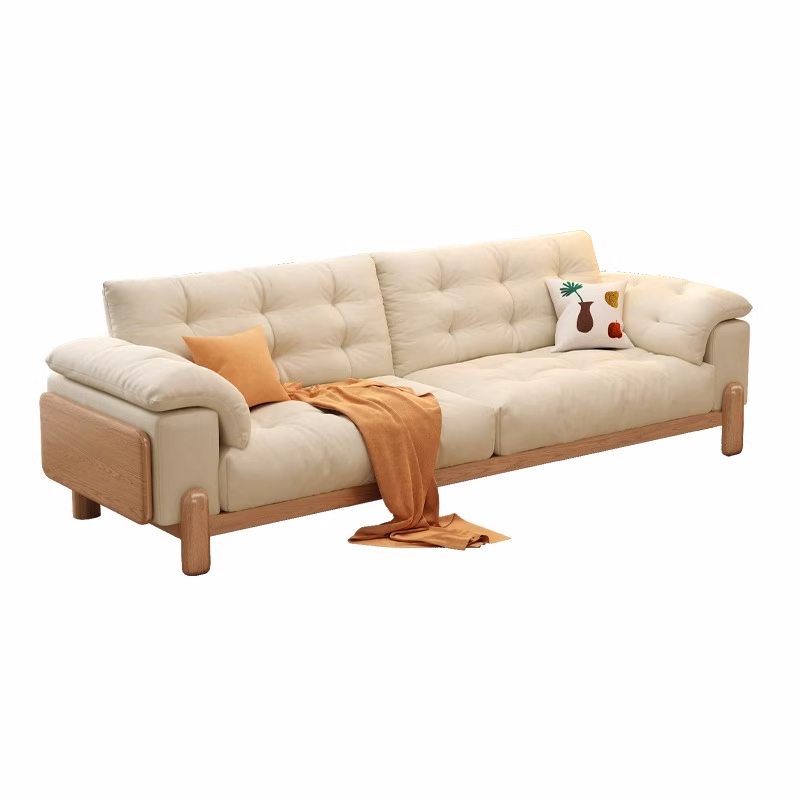 [PRE-ORDER] Nordic solid wood sofa 
