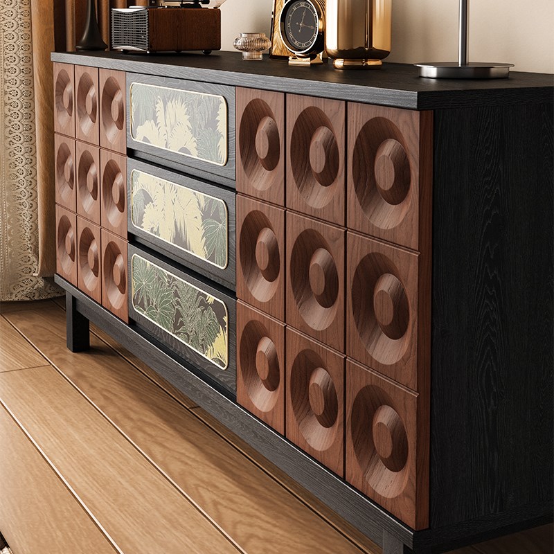 [PRE-ORDER] French retro solid wood sideboard/storage cabinet