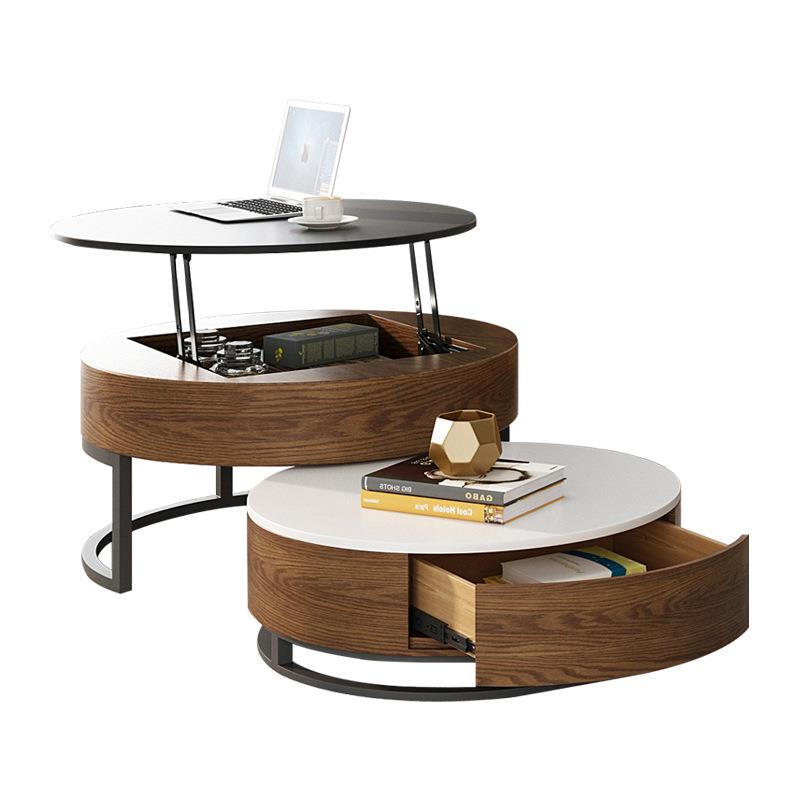 [PRE-ORDER] Multi-functional creative Nordic style coffee table and TV cabinet combination.