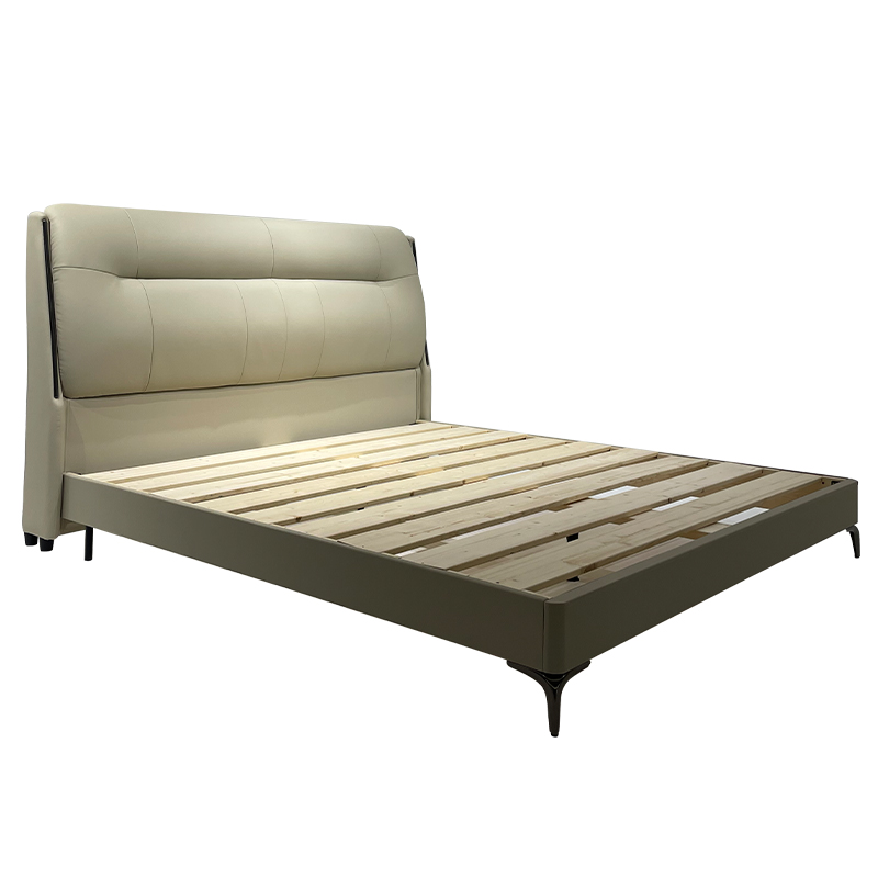 PRE ORDER / BTO PACKAGE - A - BED FRAME - Bed master bedroom high-end atmosphere modern simple 1.5 meters secondary bedroom guest bedroom 1.8 meters