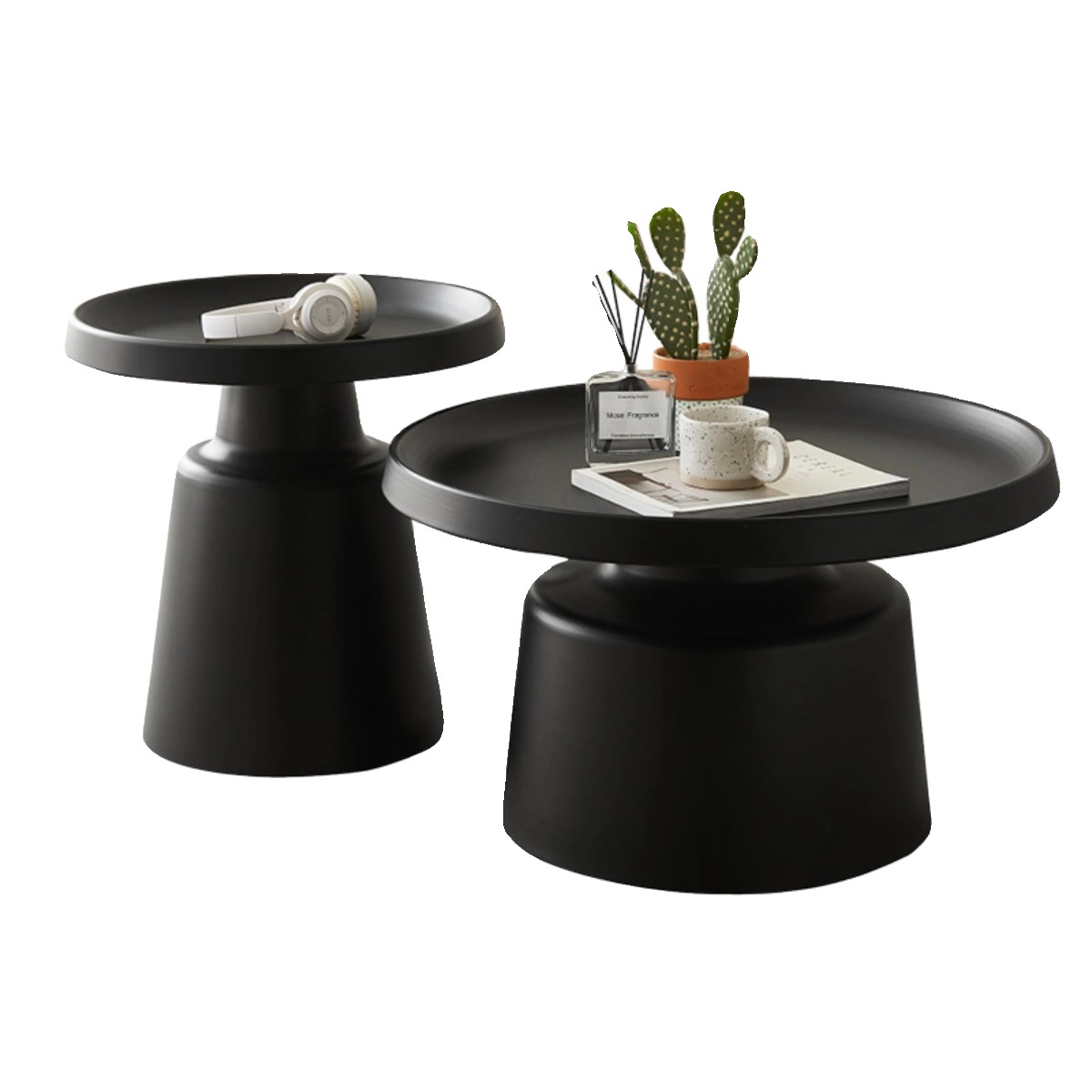 PRE-ORDER Martini Tea table household solid wood cream small apartment iron art net red creative sofa side table living room combination