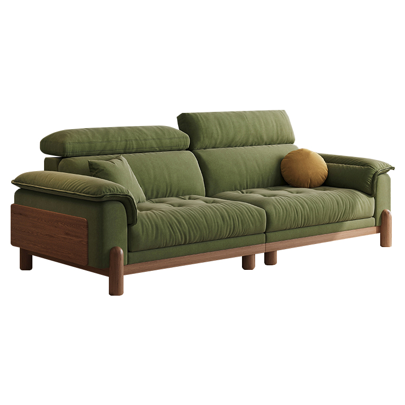 House mid-century log-style sofa 