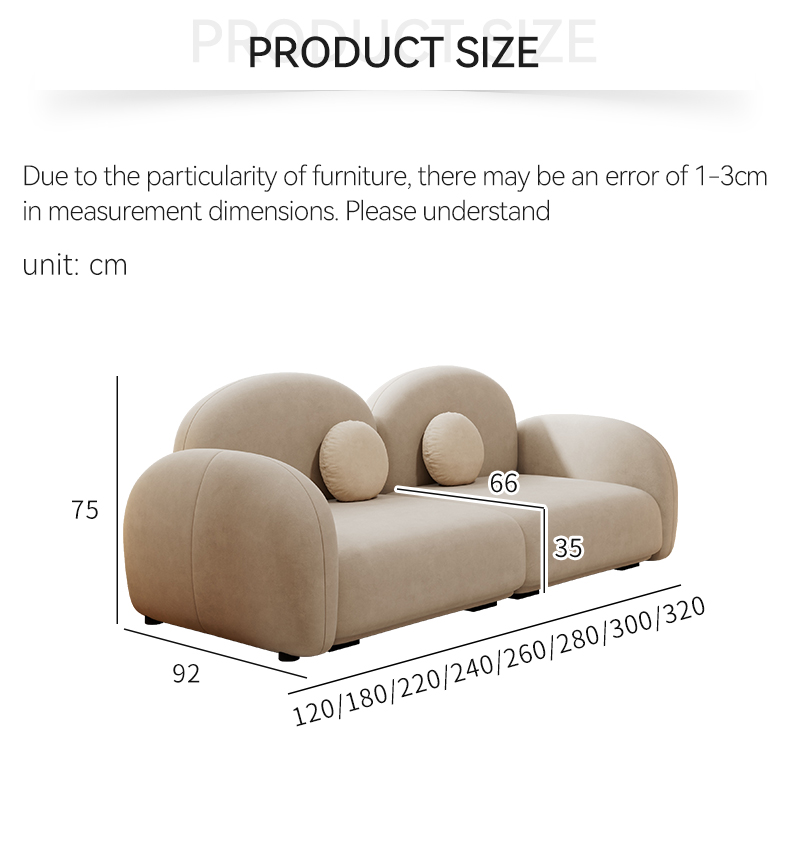 [Pre-order] Modern Simple Small Luxury Sofa Set Living Room New Design Sofa Home Furniture Living Room Modern-Smart-Living