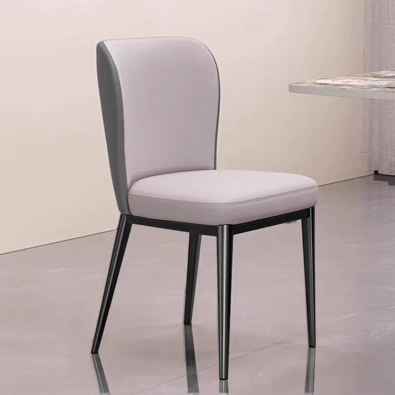 PRE ORDER / BTO PACKAGE - VR - Chair - FD-Y13 Italian-style Dining Chair, Home Use Small Space Nordic Restaurant Leisure Backrest Chair, Hotel Lily Chair, Internet-famous Backrest Stool